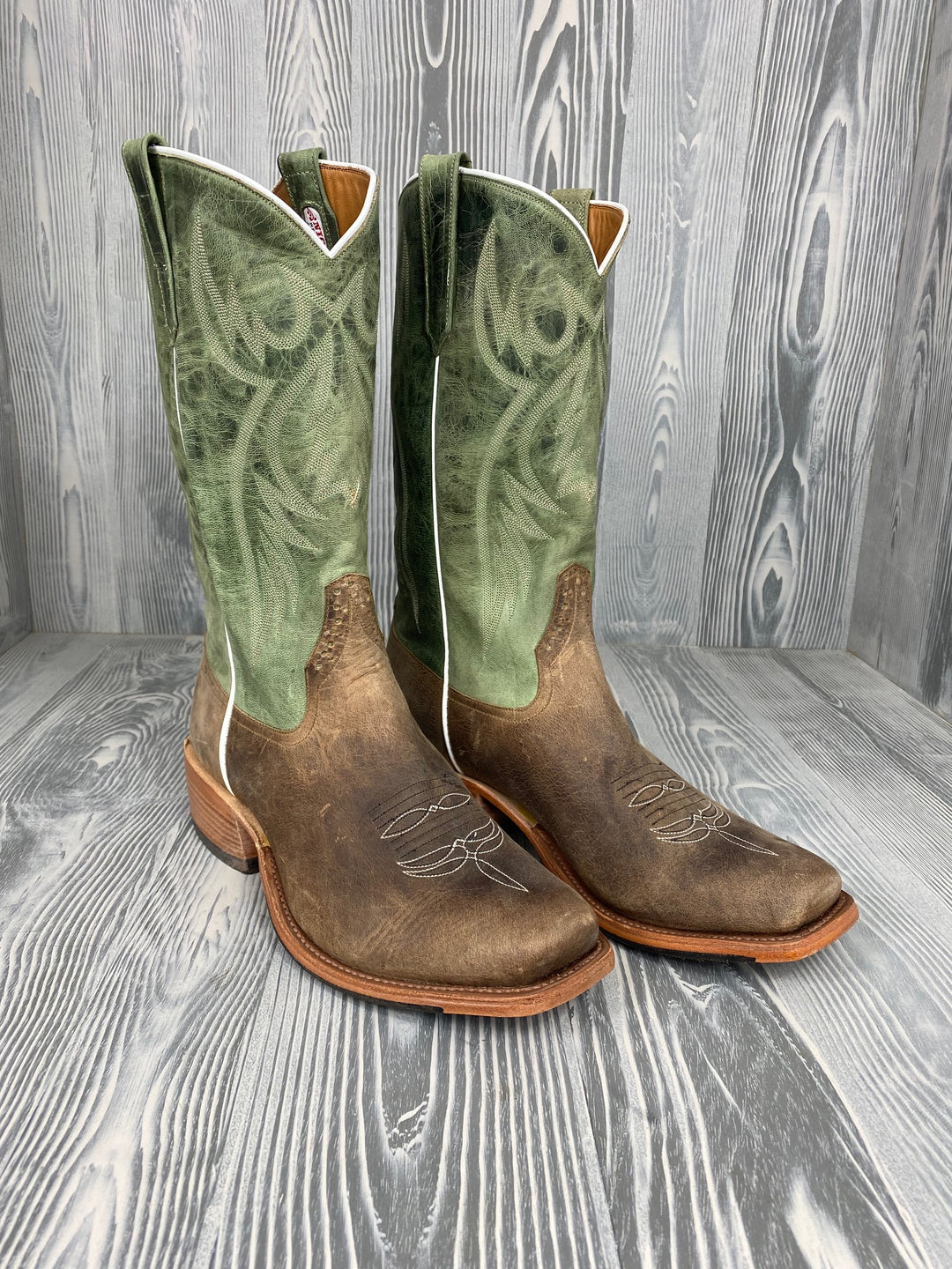 Men's Rios of Mercedes Sand Angry Elk with 13" Moss Mad Dog Tops - Style 74