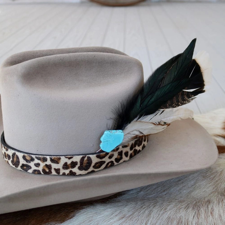 Willow Lane Hat Co. Turquoise Stone Hat Pin - WL-PIN01