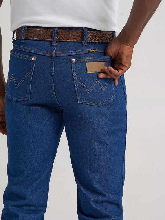 Men's Wrangler Cowboy Cut Slim Fit Jean. Prewashed Indigo - 936PWD