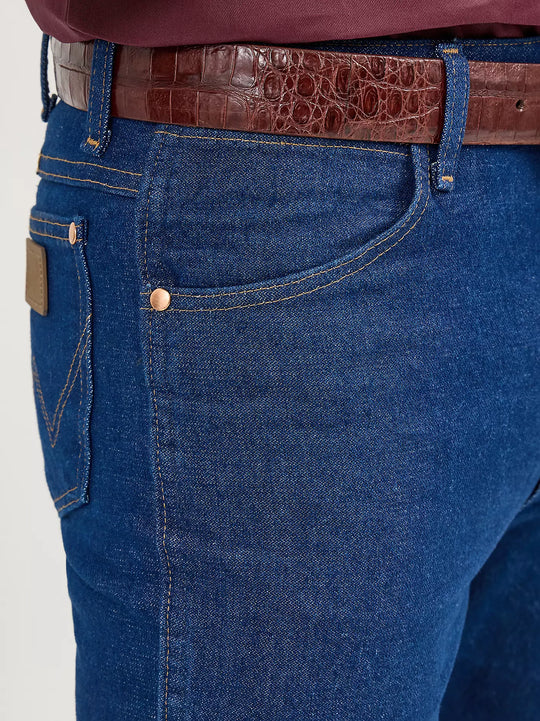 Men's Wrangler Cowboy Cut Slim Fit Jean. Prewashed Indigo - 936PWD