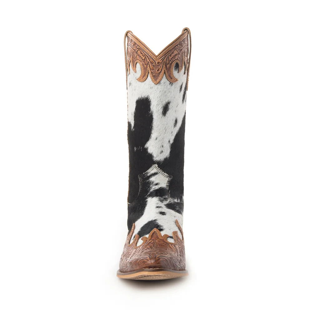 Ladies Myra Adelaide Hair-On High Top Boots
