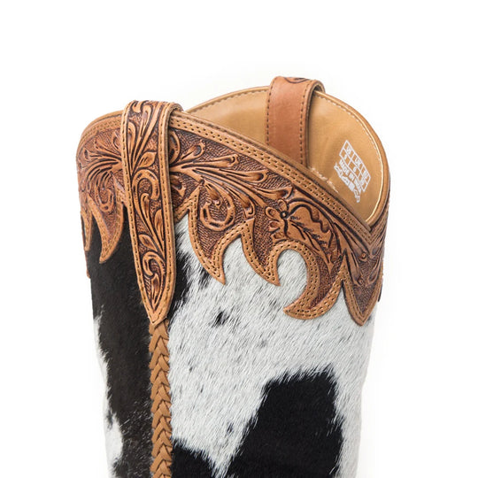 Ladies Myra Adelaide Hair-On High Top Boots