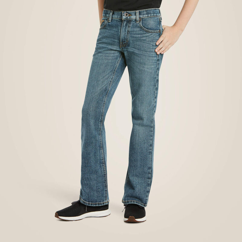 Boys Ariat B5 Slim Stretch Legacy Stackable Straight Leg Jean - 10023449