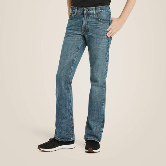 Boys Ariat B5 Slim Stretch Legacy Stackable Straight Leg Jean - 10023449