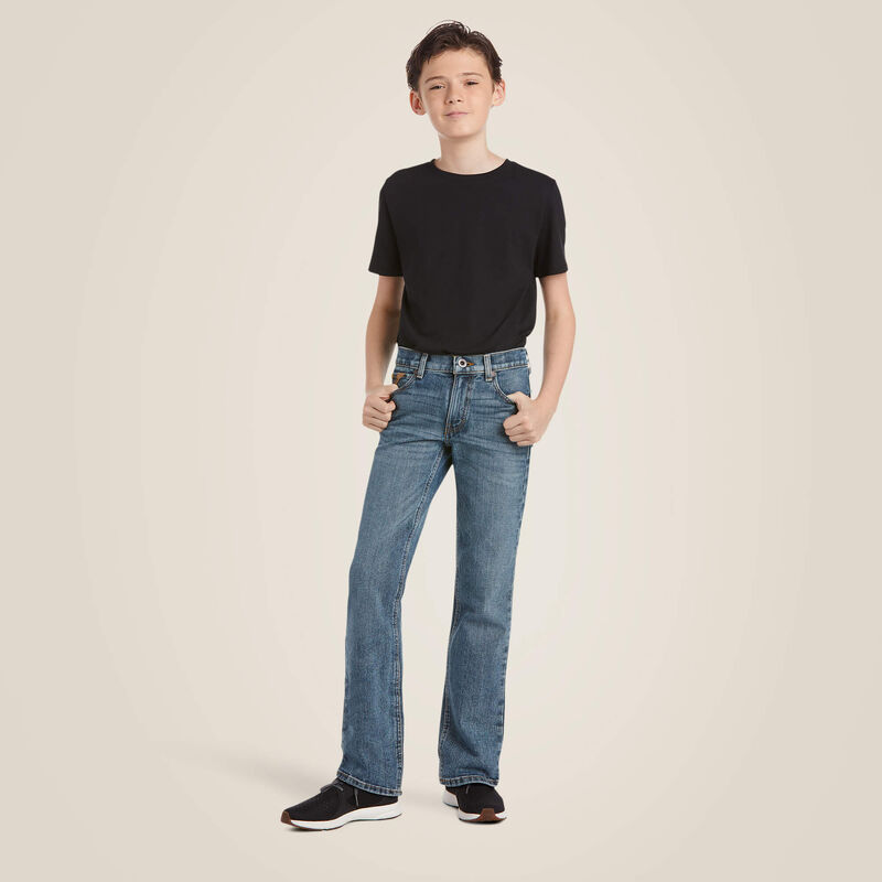 Boys Ariat B5 Slim Stretch Legacy Stackable Straight Leg Jean - 10023449