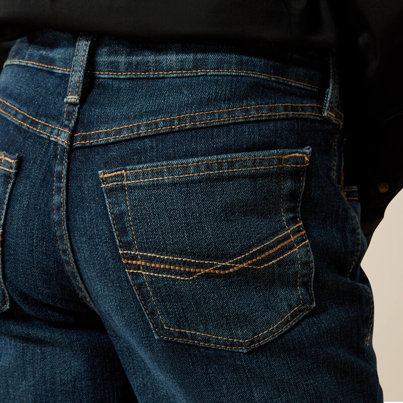 Boys Ariat B4 Relaxed Stretch Legacy Boot Cut Jean - 10027675