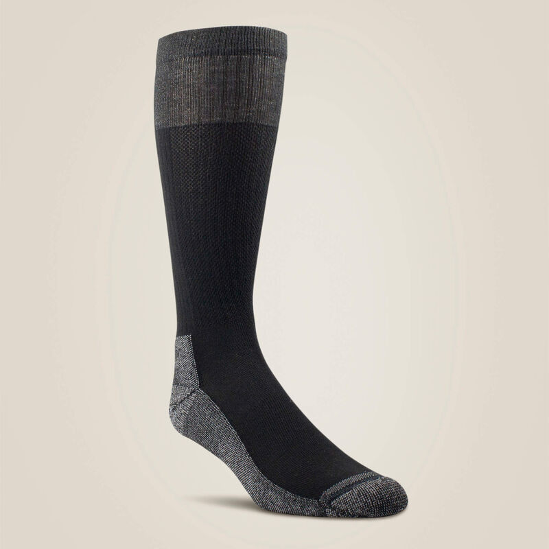 Men's Ariat VentTEK® Over the Calf Western Boot Sock 2 Pair Pack - 10038254
