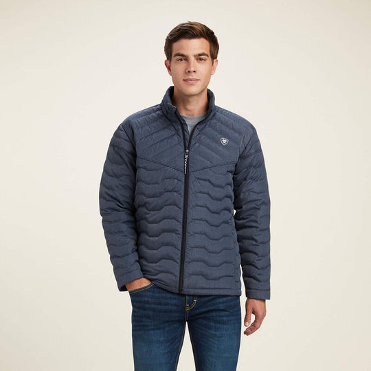 Men's Ariat Ideal Down Jacket in Charcoal Heather - 10041243