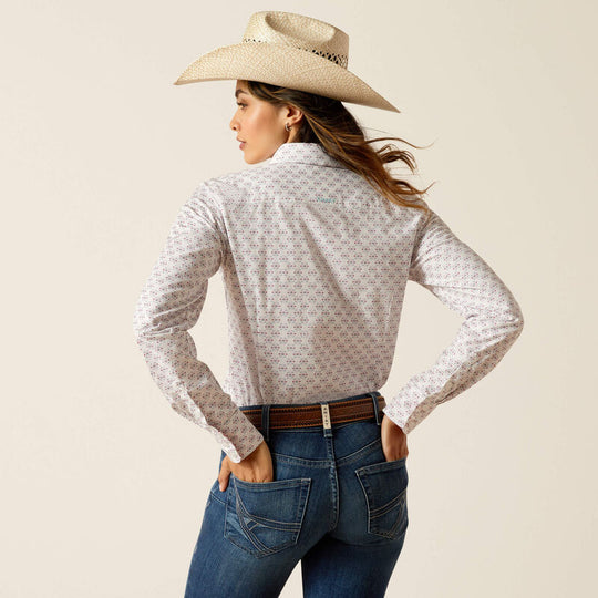 Ladies Ariat Kirby Izel Print Stretch Shirt - 10051330