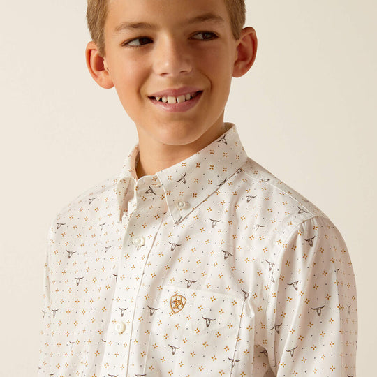 Kids Ariat Edmond Classic Fit Shirt - 10051410