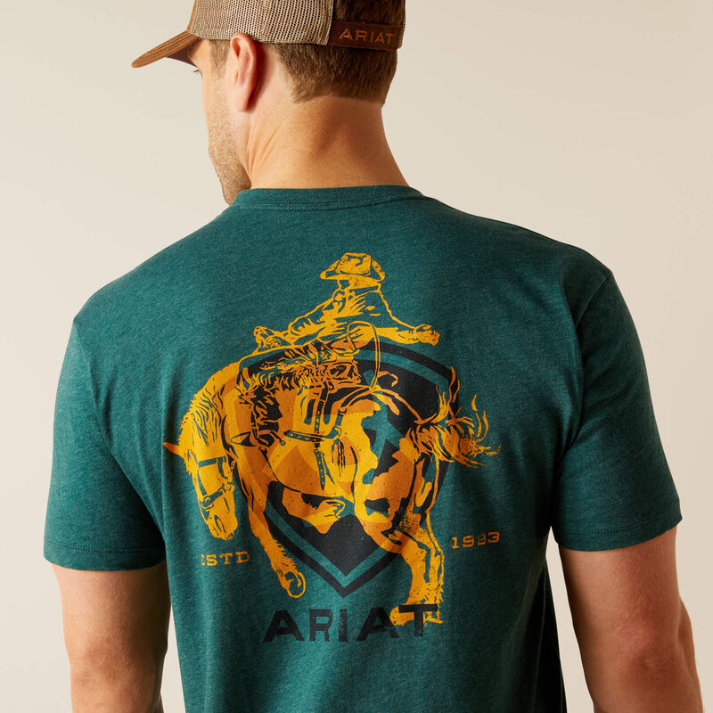 Men's Ariat Abilene Shield T-Shirt - 10051455