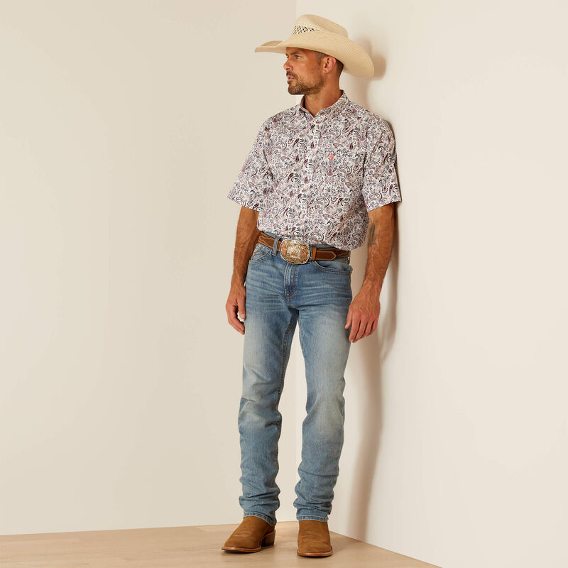 MEN'S Ariat Wrinkle Free Whitaker Classic Fit Shirt -  10051480