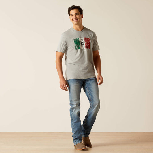Men's Ariat Mexico Camo Flag T-Shirt - 10051751