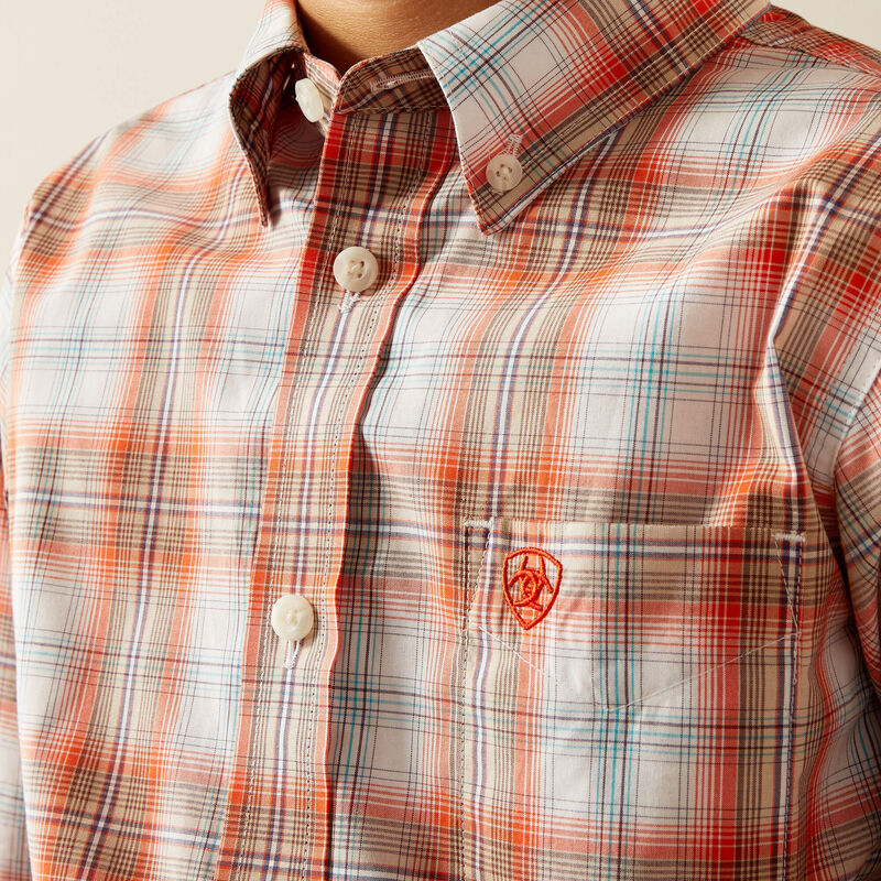 Boys Ariat Pro Series Wallis Classic Fit Shirt - 10058725