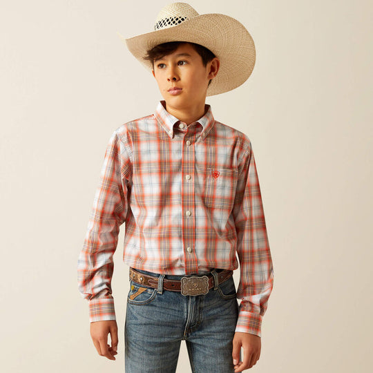 Boys Ariat Pro Series Wallis Classic Fit Shirt - 10058725