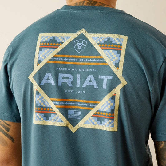 Men's Ariat Puebla Serape T-Shirt - 10058897
