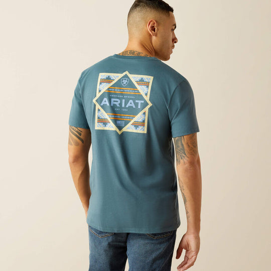 Men's Ariat Puebla Serape T-Shirt - 10058897