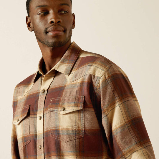 Men' Ariat Hudson Retro Fit Shirt - 10062221