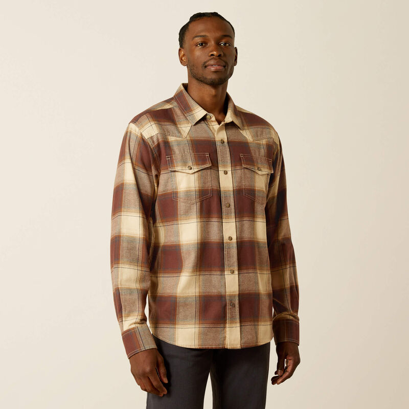 Men' Ariat Hudson Retro Fit Shirt - 10062221