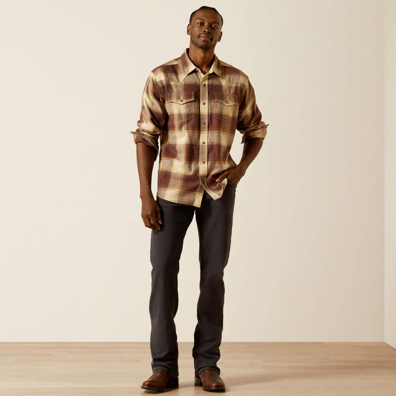 Men' Ariat Hudson Retro Fit Shirt - 10062221