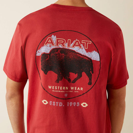 Men's Ariat Patriot Buffalo Coin T-Shirt - 10062419