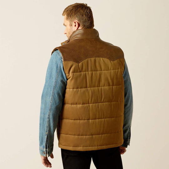 Men's Ariat Western Quilted Vest - 10062439