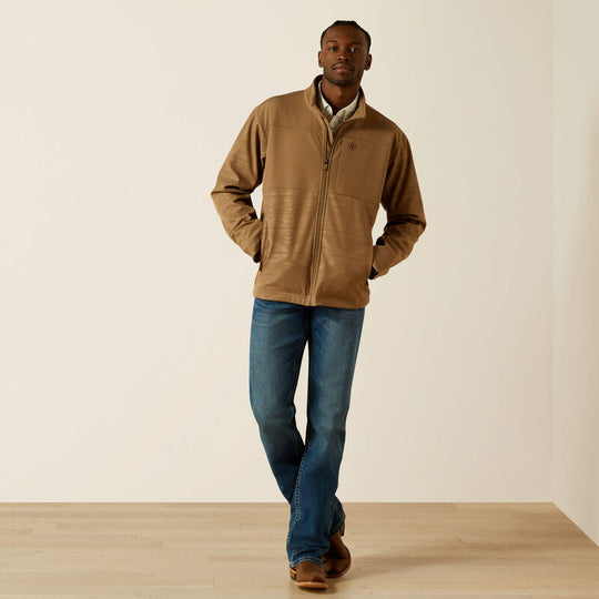 Men's Ariat Vernon Softshell Kahki Southwest Jacket - 10062599