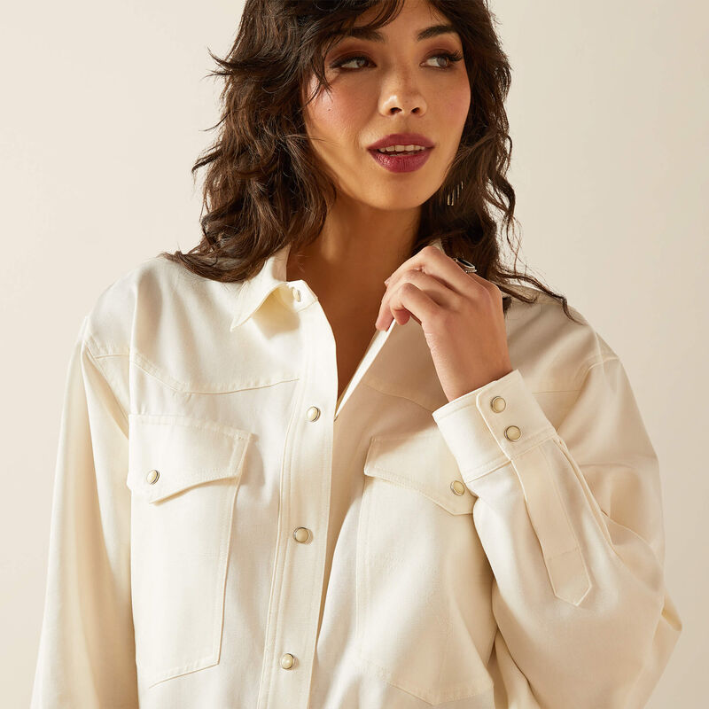 Ladies Ariat Mercantile Shirt Jacket - 10062792
