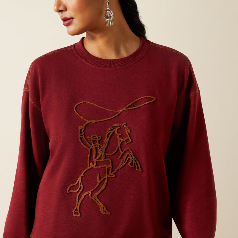 Ladies Ariat Lasso Sweatshirt - 10062799