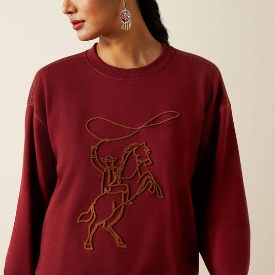 Ladies Ariat Lasso Sweatshirt - 10062799