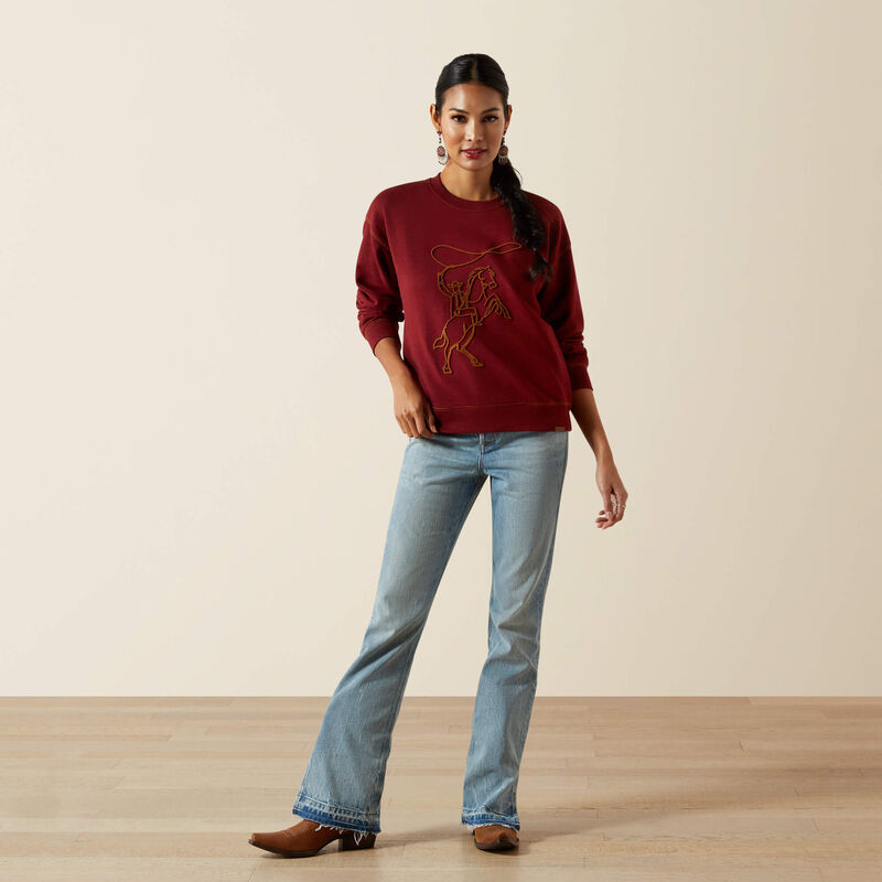 Ladies Ariat Lasso Sweatshirt - 10062799