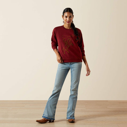 Ladies Ariat Lasso Sweatshirt - 10062799