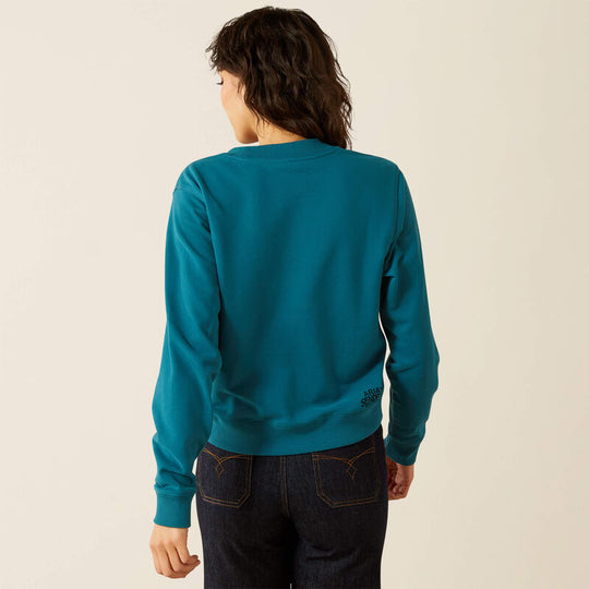 Ladies Ariat X Sendero Provisons Co. Essential Sendero West is Best Sweatshirt - 10062830