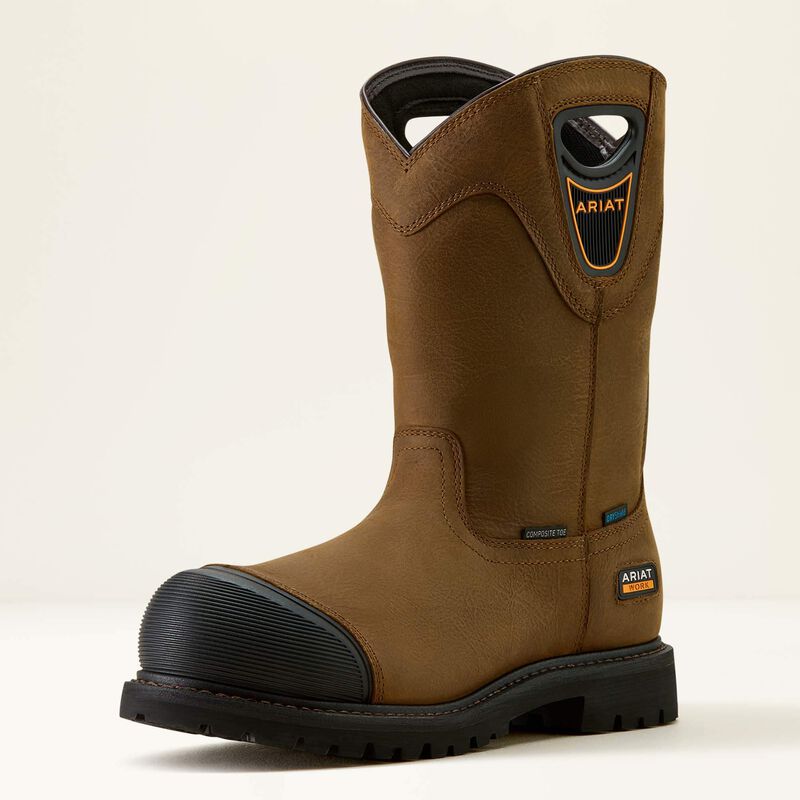 Men's Ariat Longview Shock Shield Waterproof Composite Toe Work Boot - 10063853