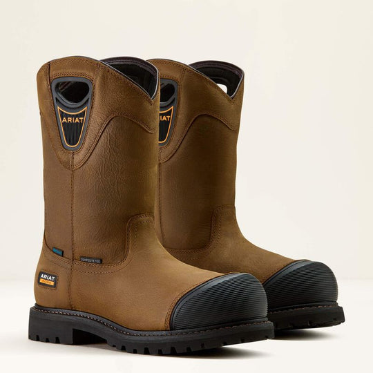 Men's Ariat Longview Shock Shield Waterproof Composite Toe Work Boot - 10063853