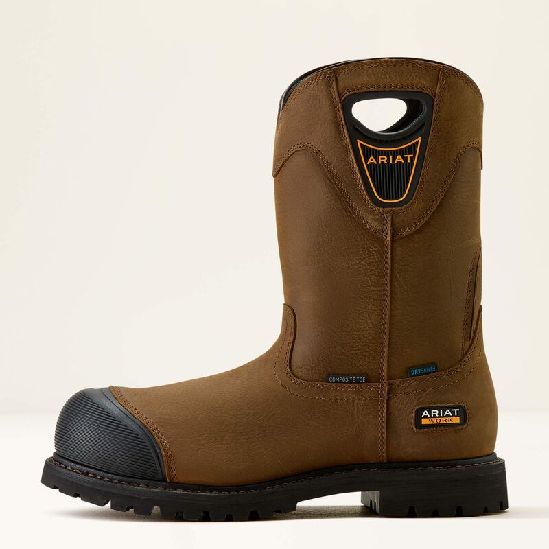 Men's Ariat Longview Shock Shield Waterproof Composite Toe Work Boot - 10063853