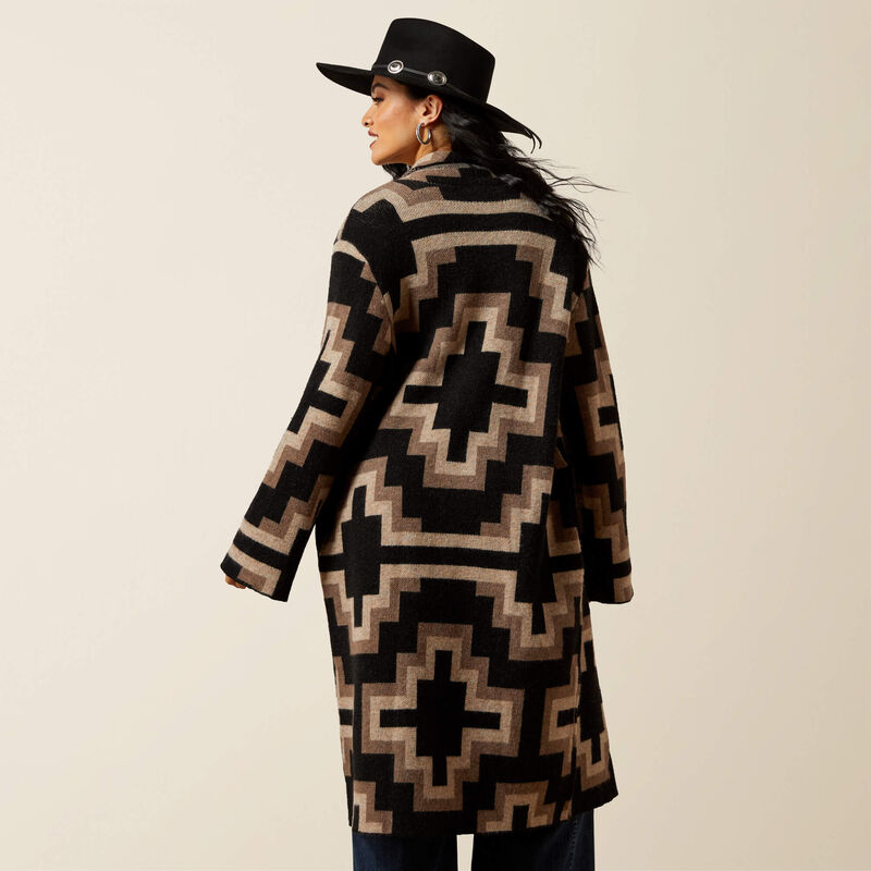 Ladies Ariat Barrel Sweater Coat - 10065949