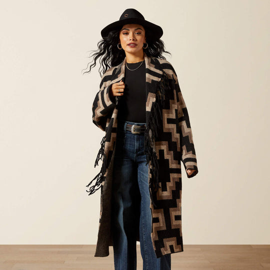 Ladies Ariat Barrel Sweater Coat - 10065949