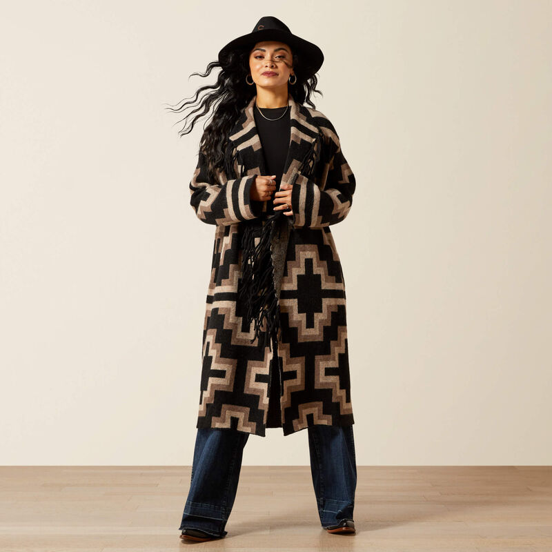 Ladies Ariat Barrel Sweater Coat - 10065949