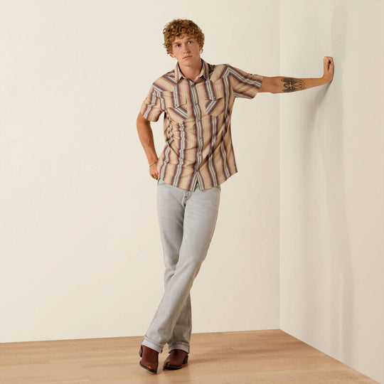 Retro Haver Fitted Snap Shirt - 10071087