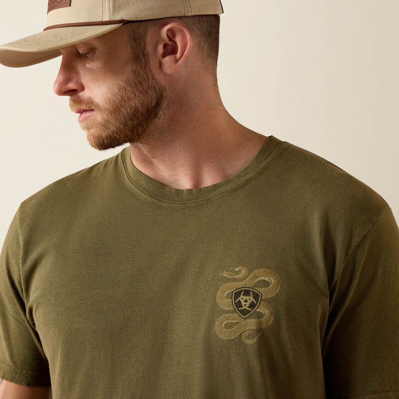Men's Ariat Snake Classic Fit T-Shirt - 10071191