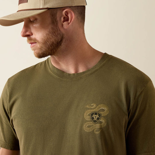 Men's Ariat Snake Classic Fit T-Shirt - 10071191