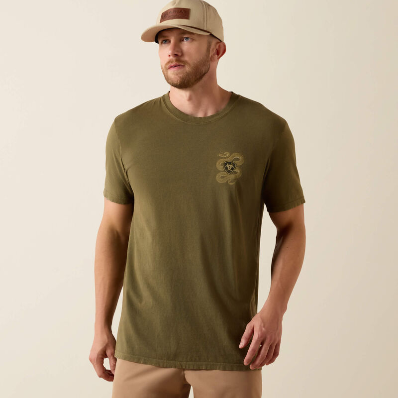 Men's Ariat Snake Classic Fit T-Shirt - 10071191