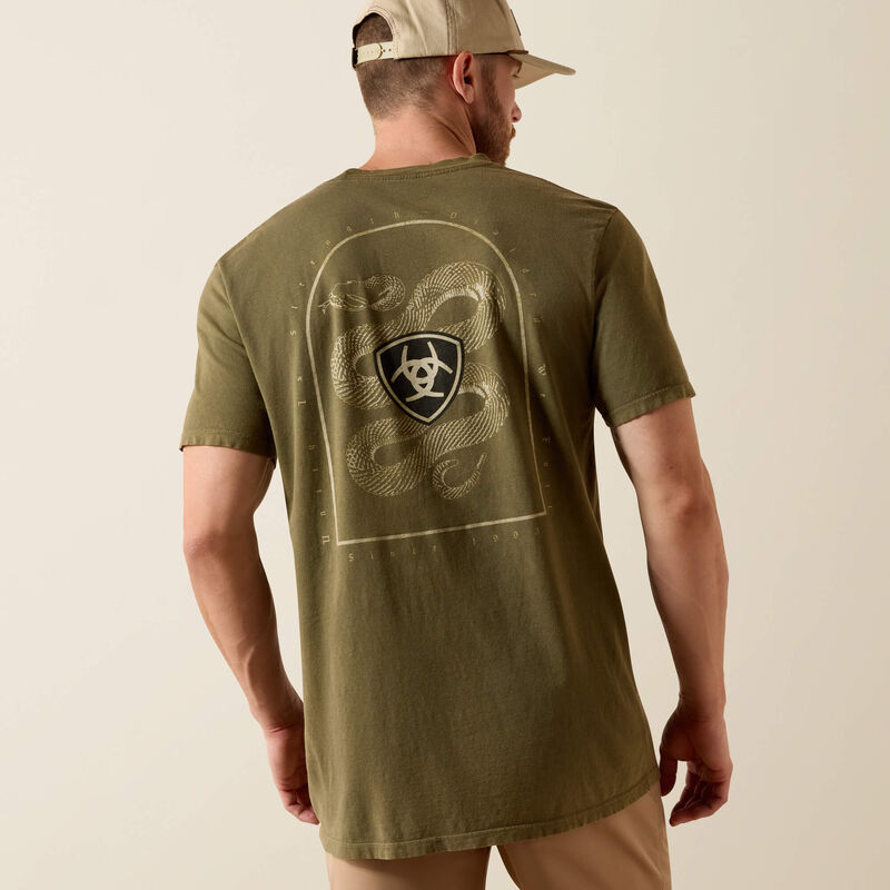 Men's Ariat Snake Classic Fit T-Shirt - 10071191
