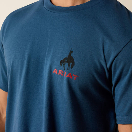 Men's Ariat Flag Bronco Classic Fit T-Shirt - 10071192
