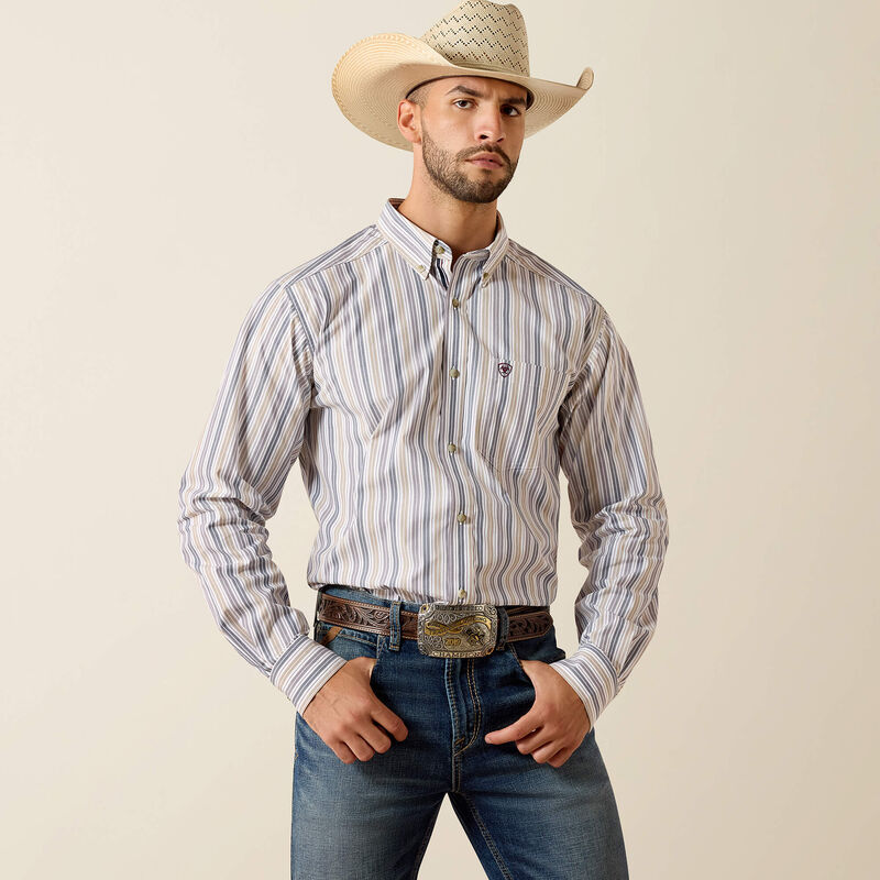 Men's Ariat Pro Series Pryce Fitted Shirt - 10071575