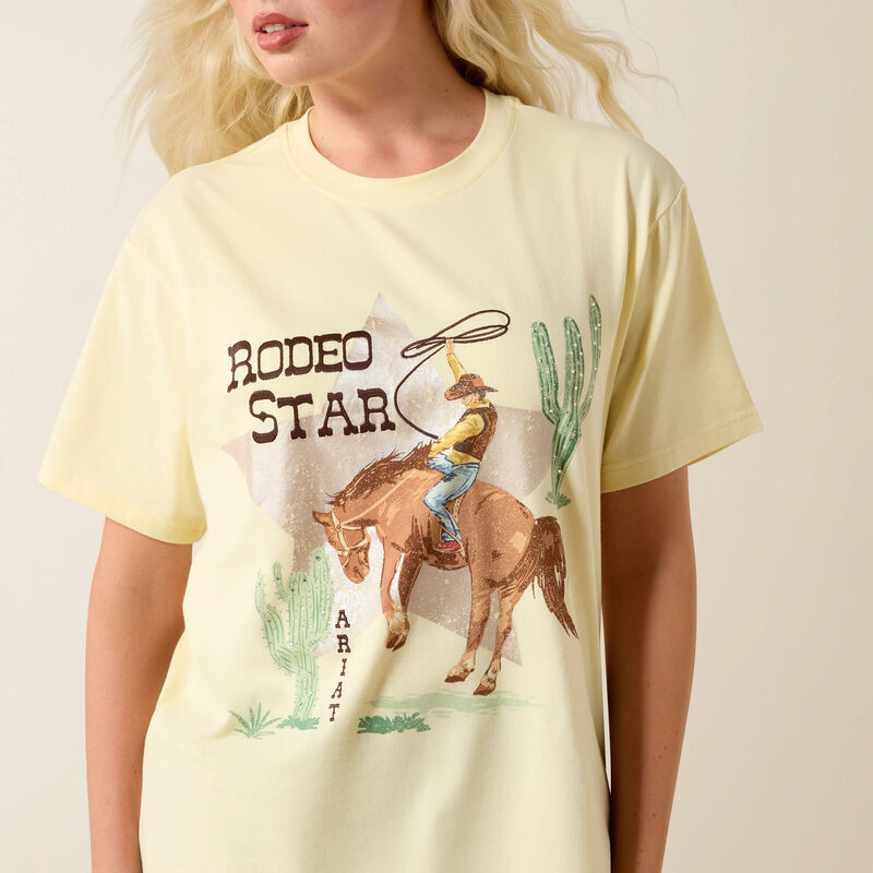 Ladies Ariat Rodeo Star Boyfriend T-Shirt - 10071654