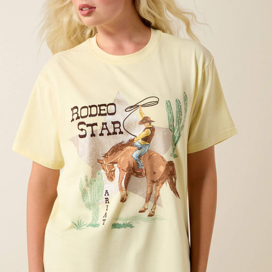Ladies Ariat Rodeo Star Boyfriend T-Shirt - 10071654
