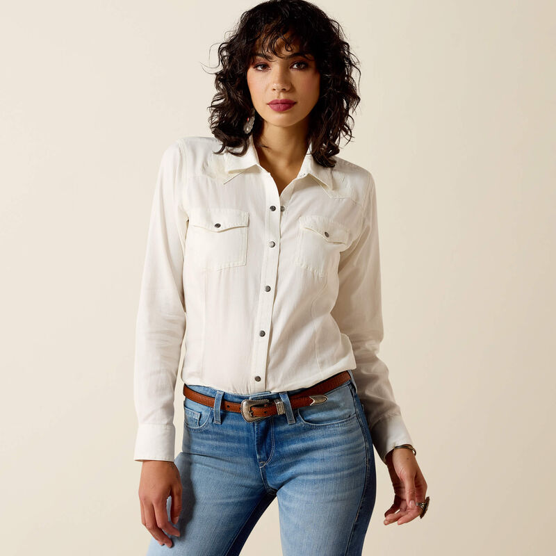 Ladies Ariat Bianca Western Snap Shirt - 10071697