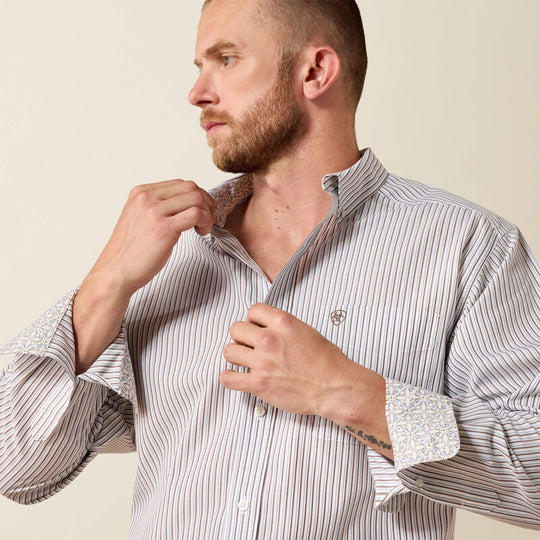 Men's Ariat Wrinkle Free Cory Classic Fit Shirt - 10071745